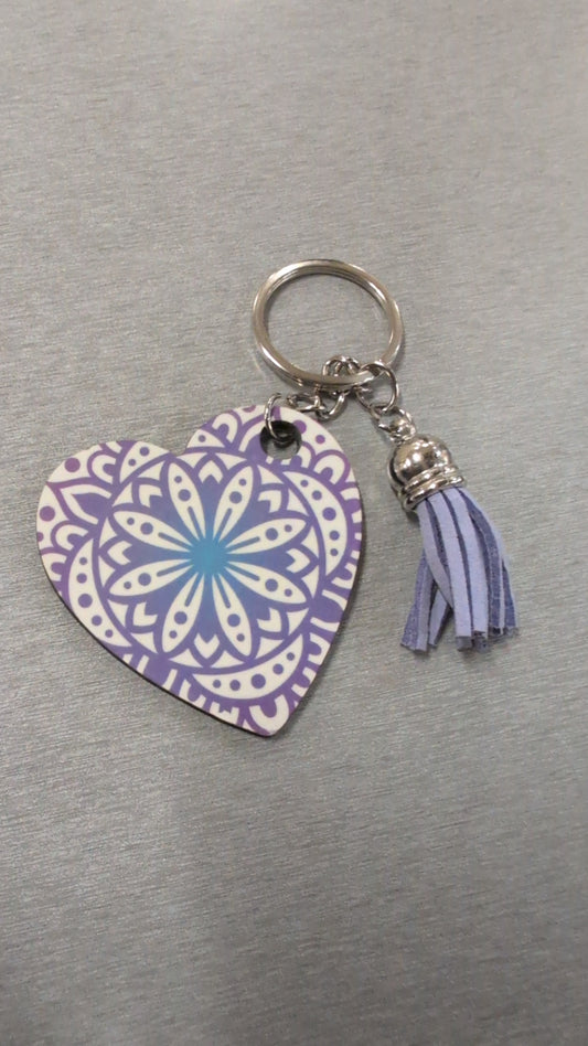 Heart keychain