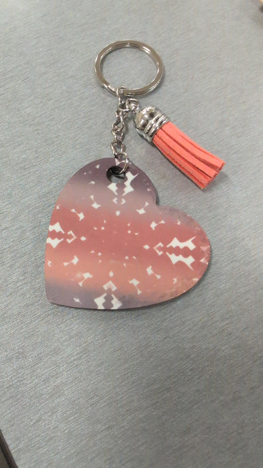 Heart keychain