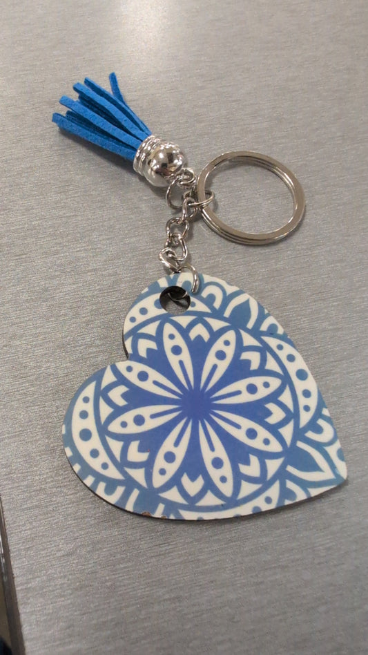 Heart keychain