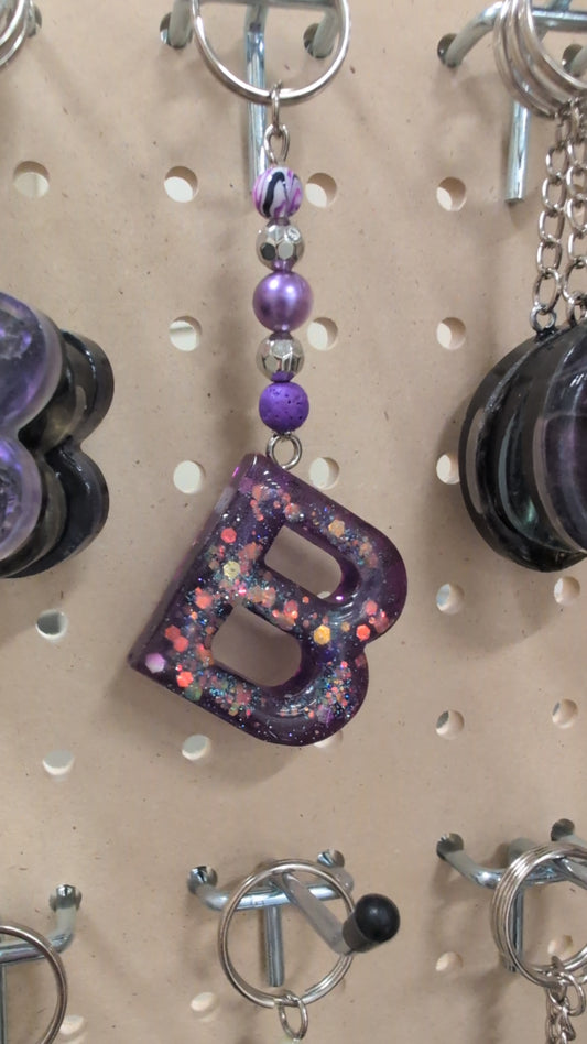B keychain