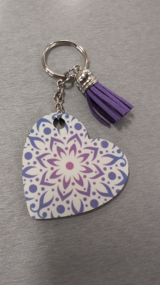Heart keychain