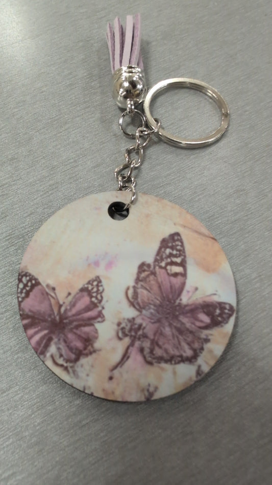 Butterfly keychain