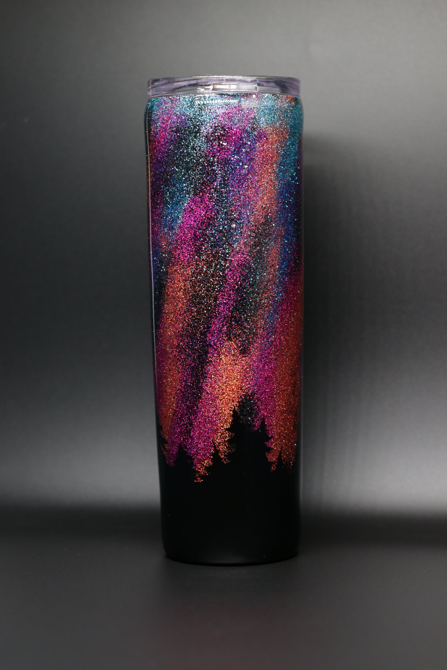 30 stag northern lights epoxy tumbler