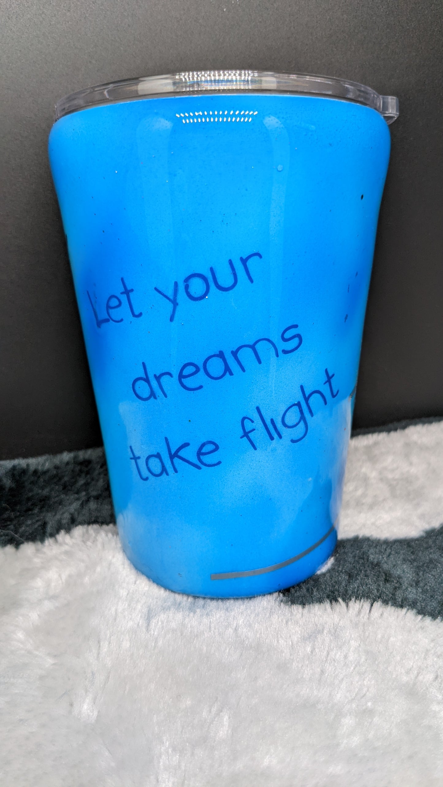 14 oz Kids blue Let your dreams take flight