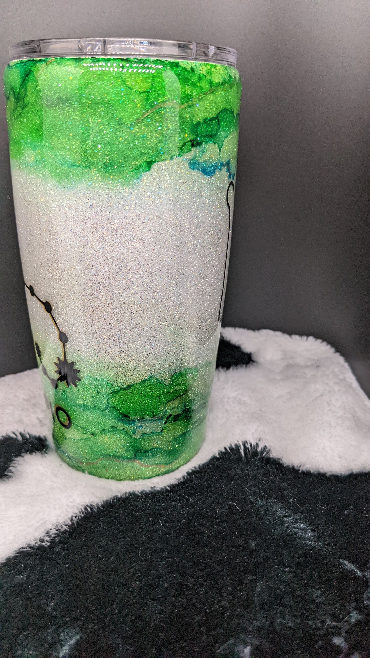 20 oz Scorpio Zodiac epoxy tumbler
