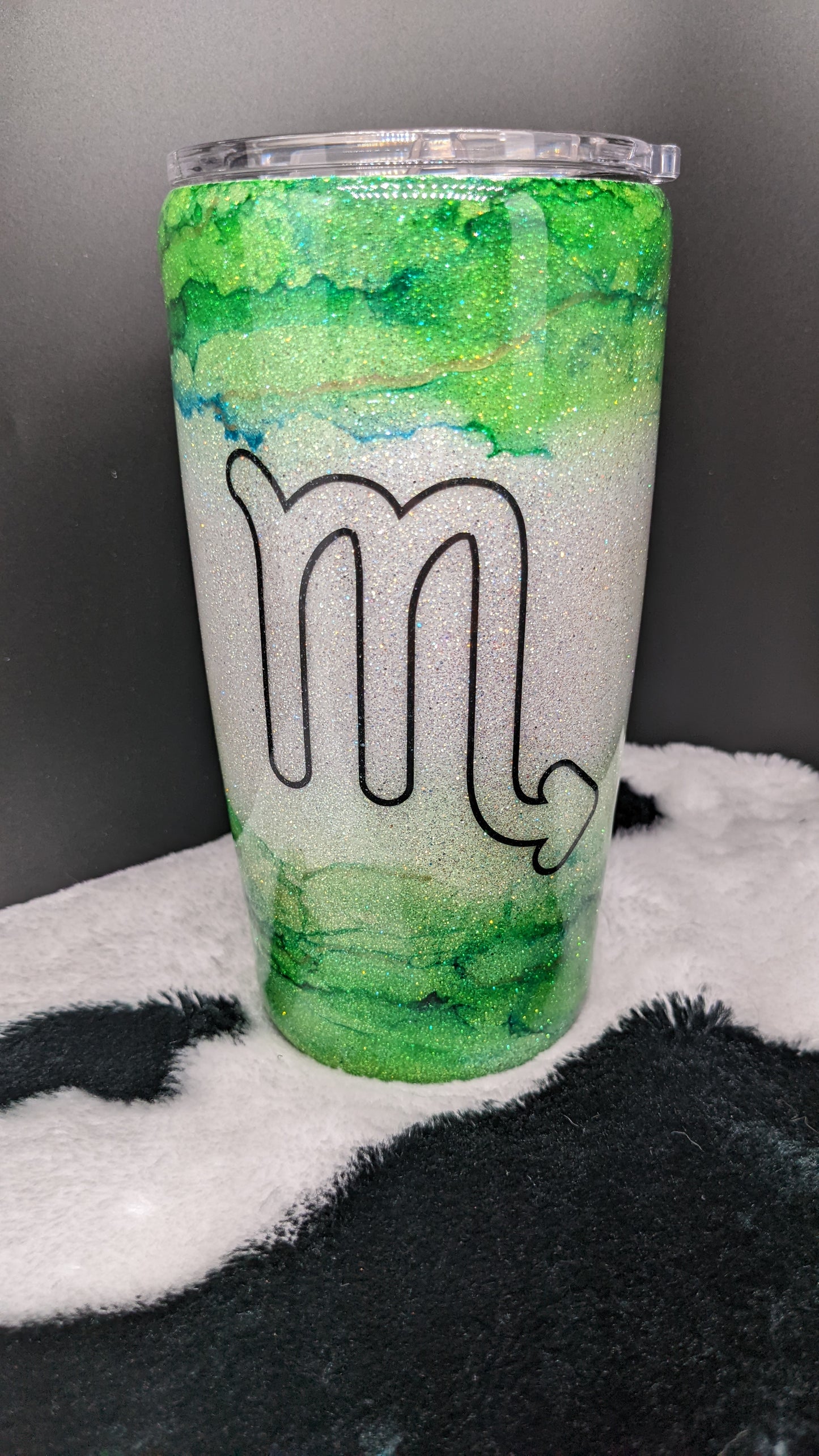 20 oz Scorpio Zodiac epoxy tumbler