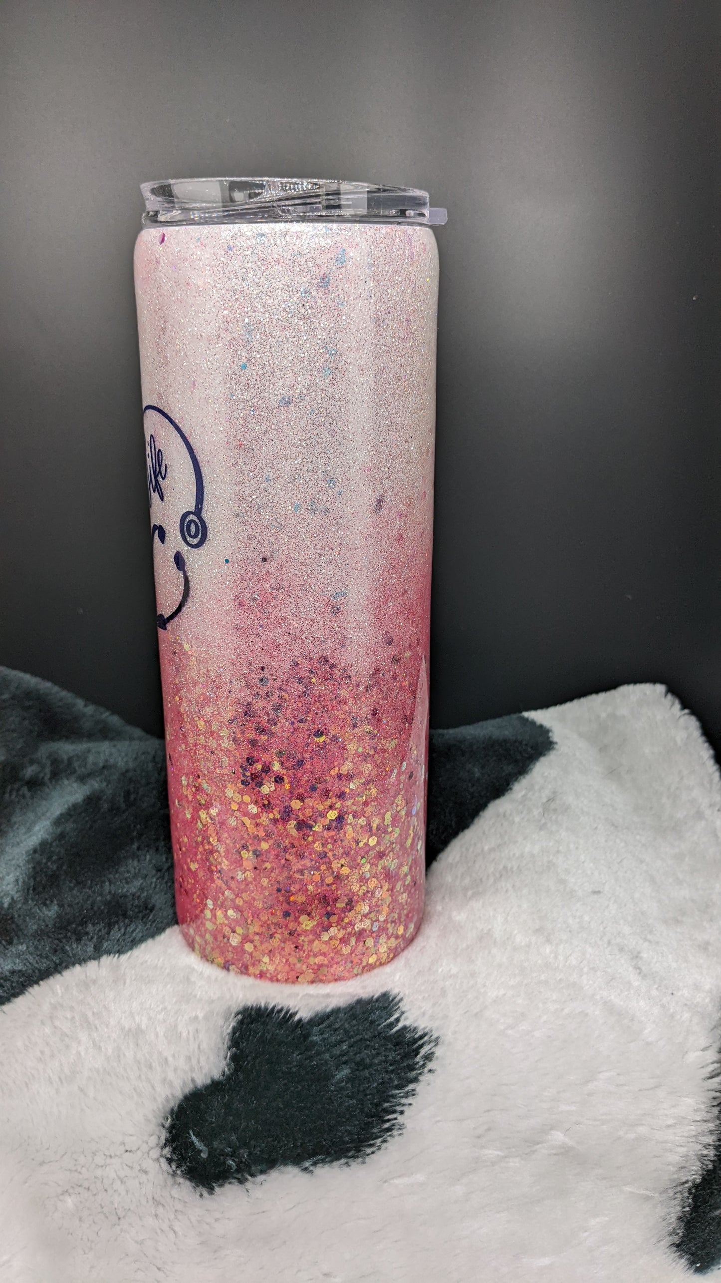 20 oz skinny pink nurse life