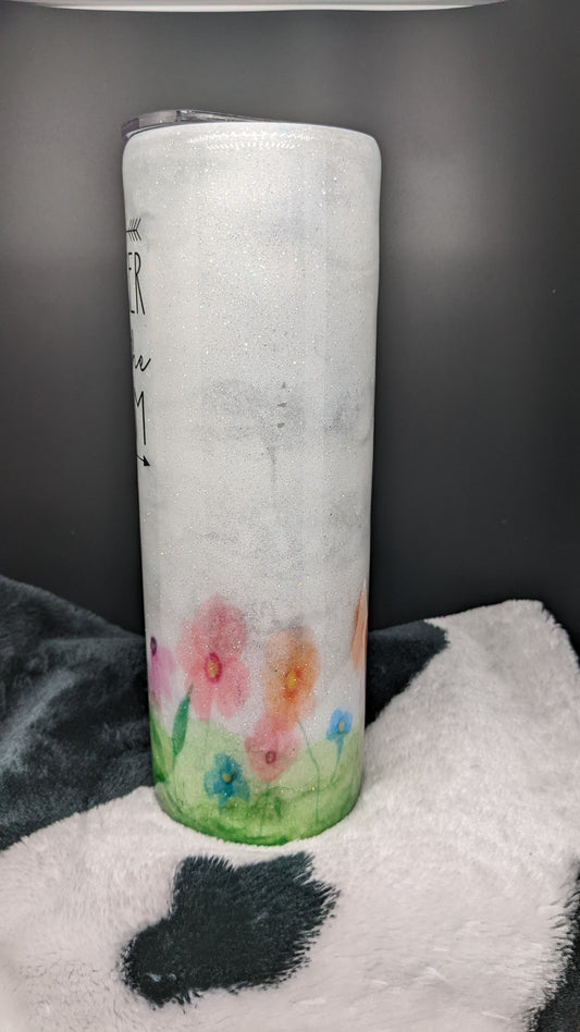 30 oz skinny stronger than the storm watercolor epoxy tumbler