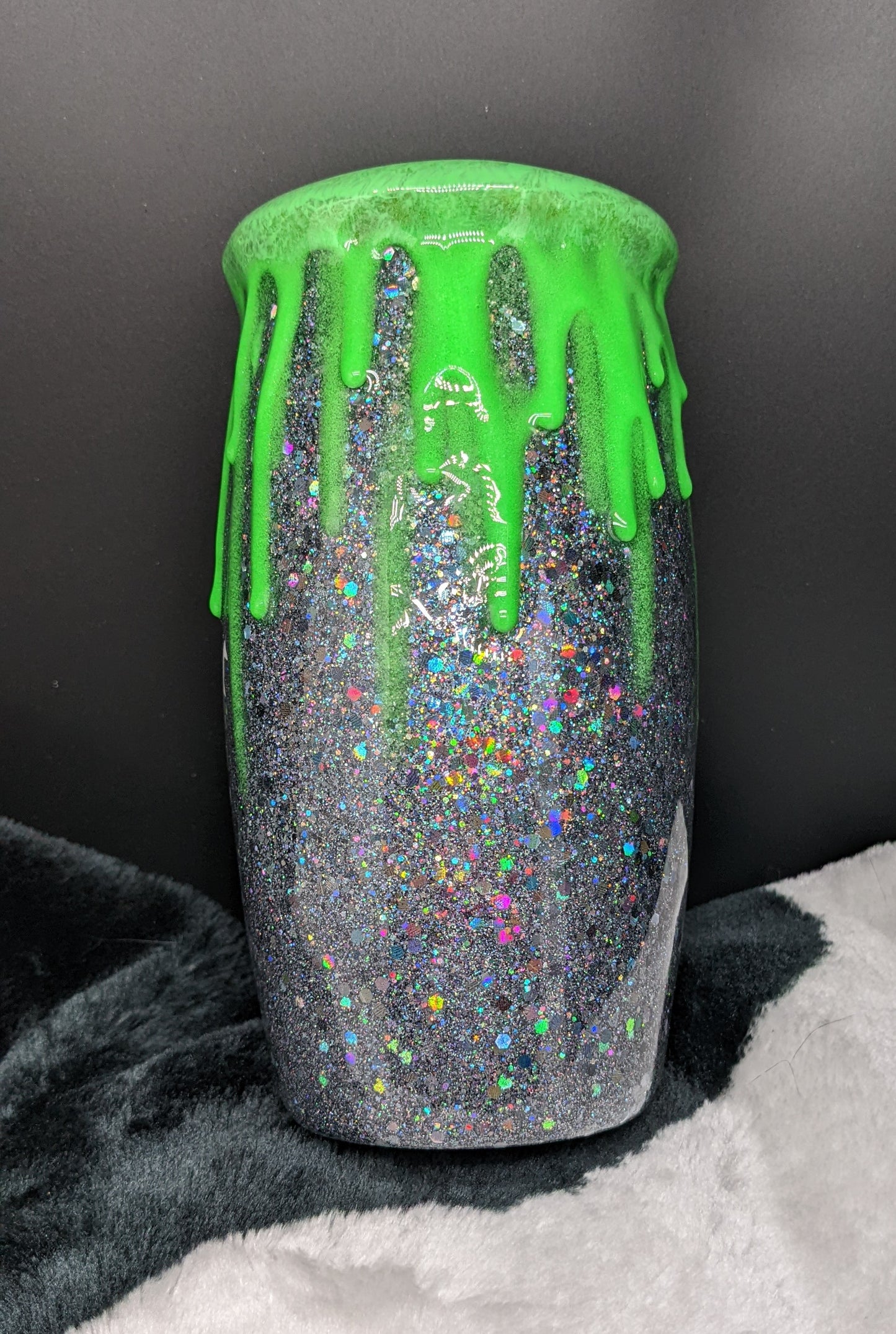 25 oz Witches brew with drip epoxy tumbler