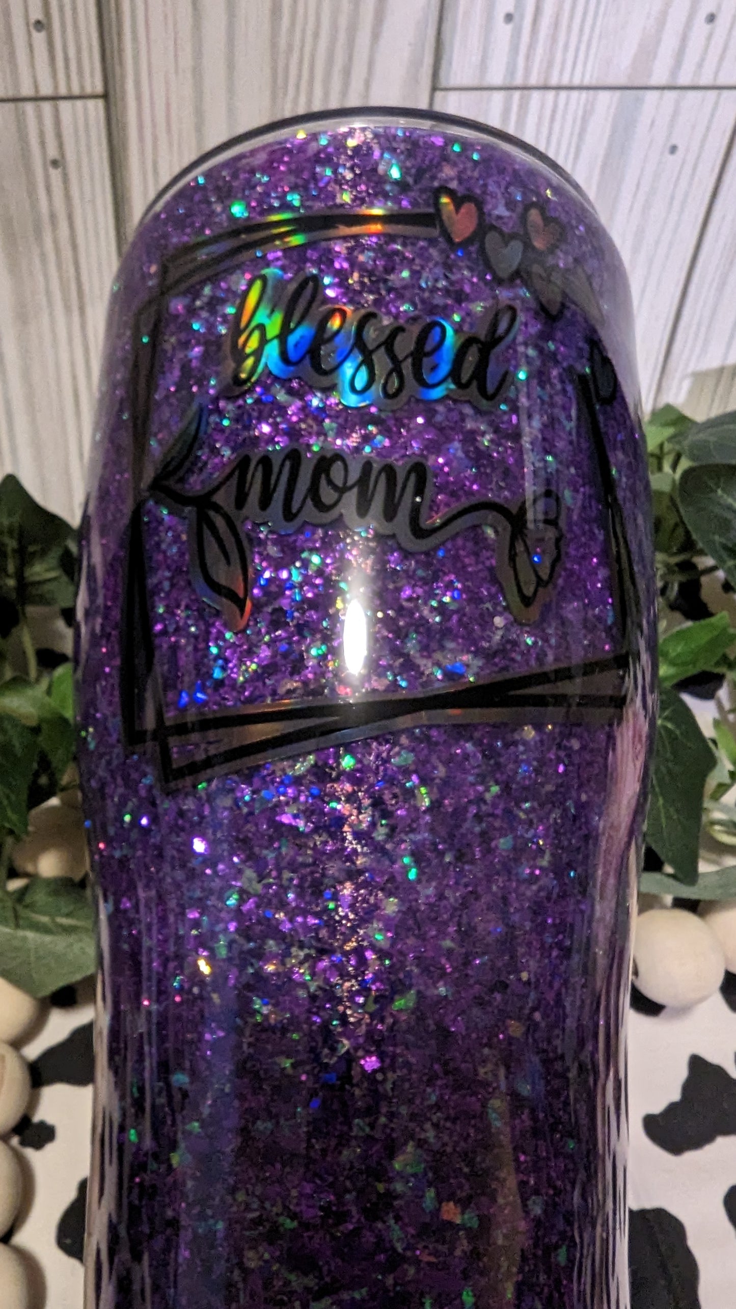30 oz epoxy blessed mom tumbler