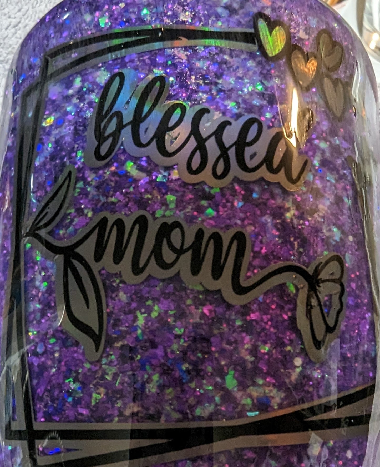 30 oz epoxy blessed mom tumbler