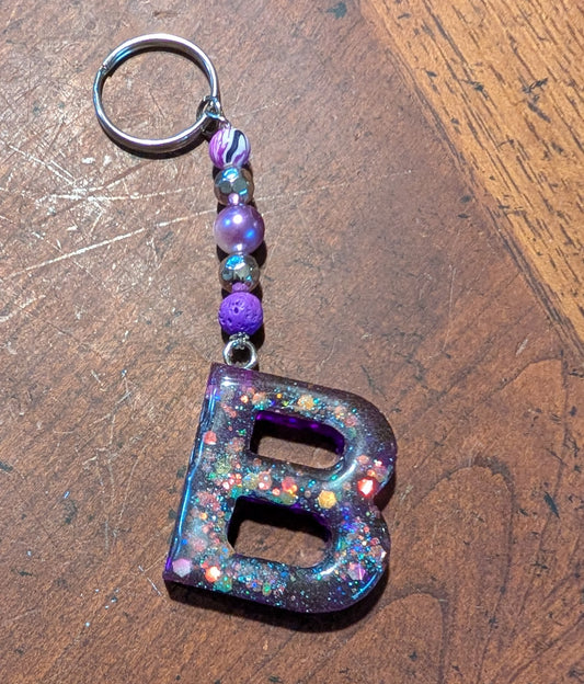 B keychain