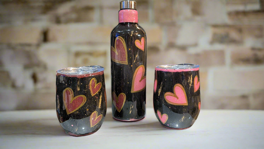 Wine tumbler set