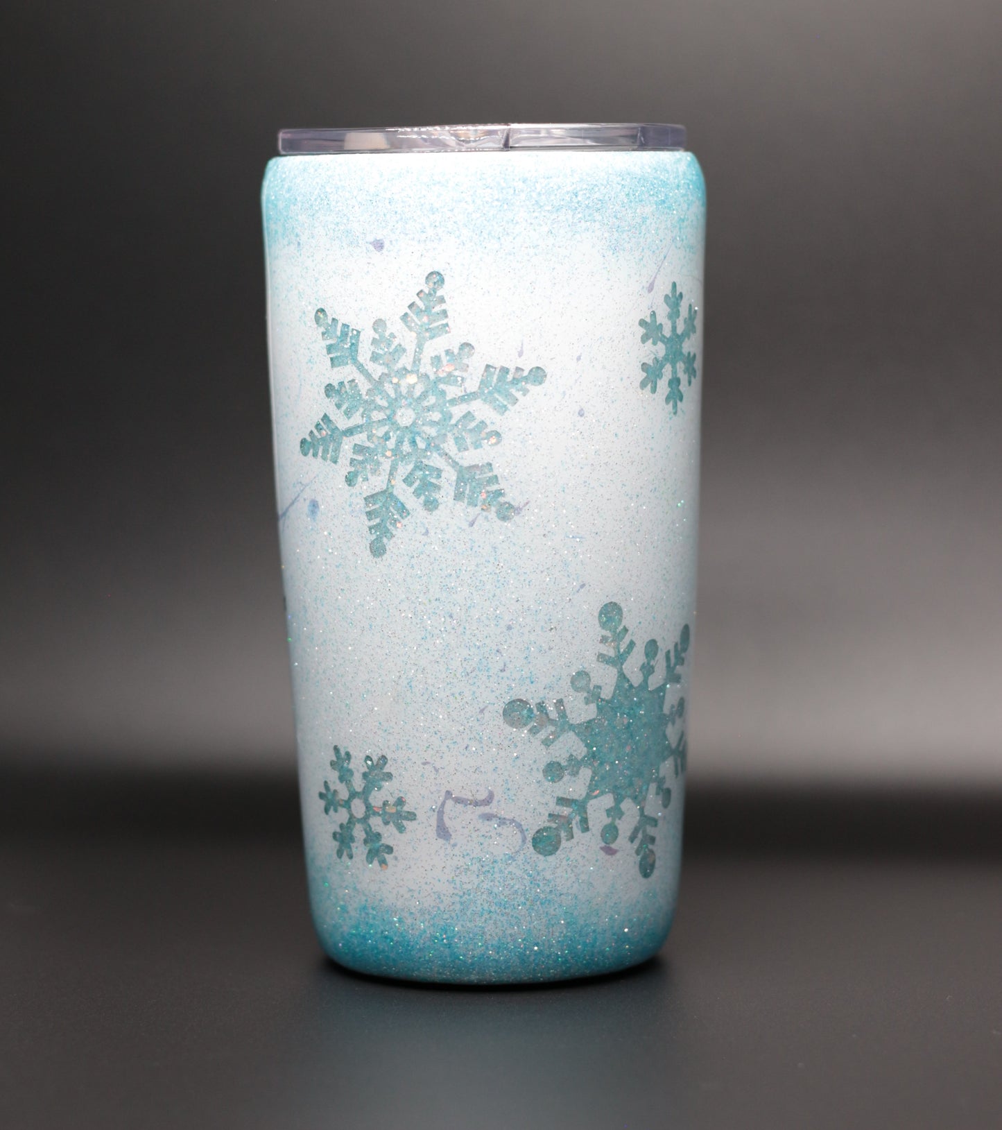 20 oz snow peek-a-boo tumbler