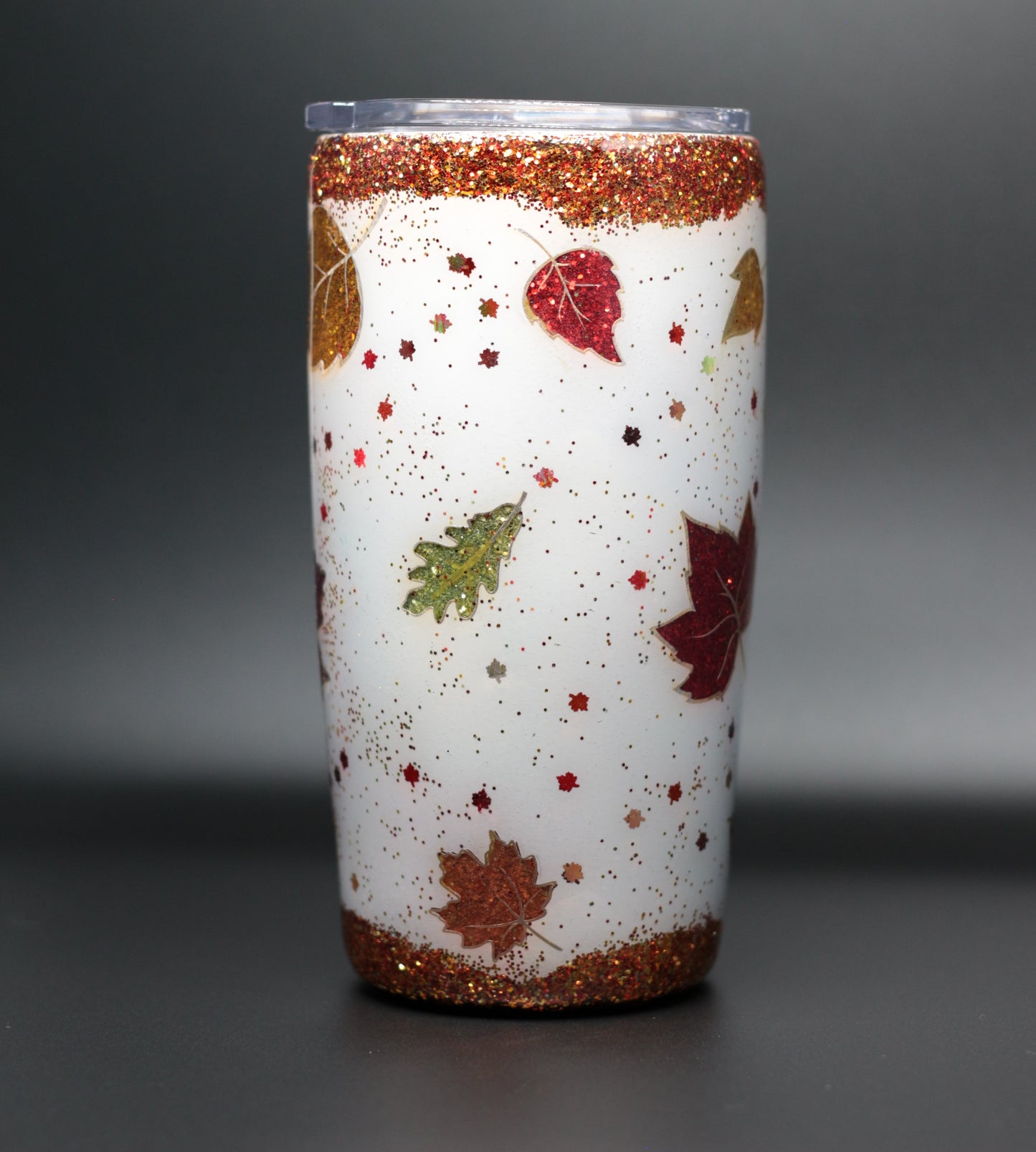 20 oz falling leaves tumbler