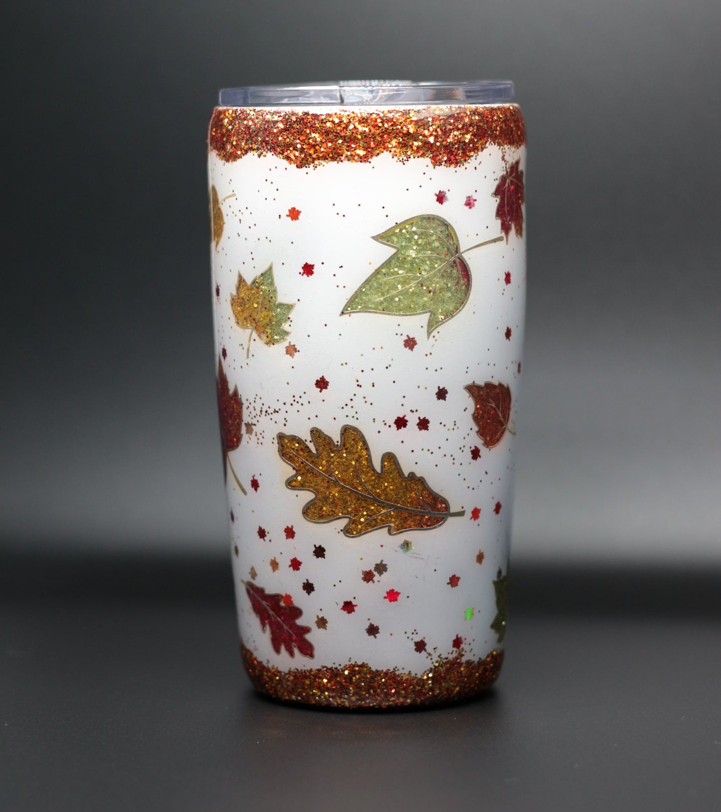 20 oz falling leaves tumbler