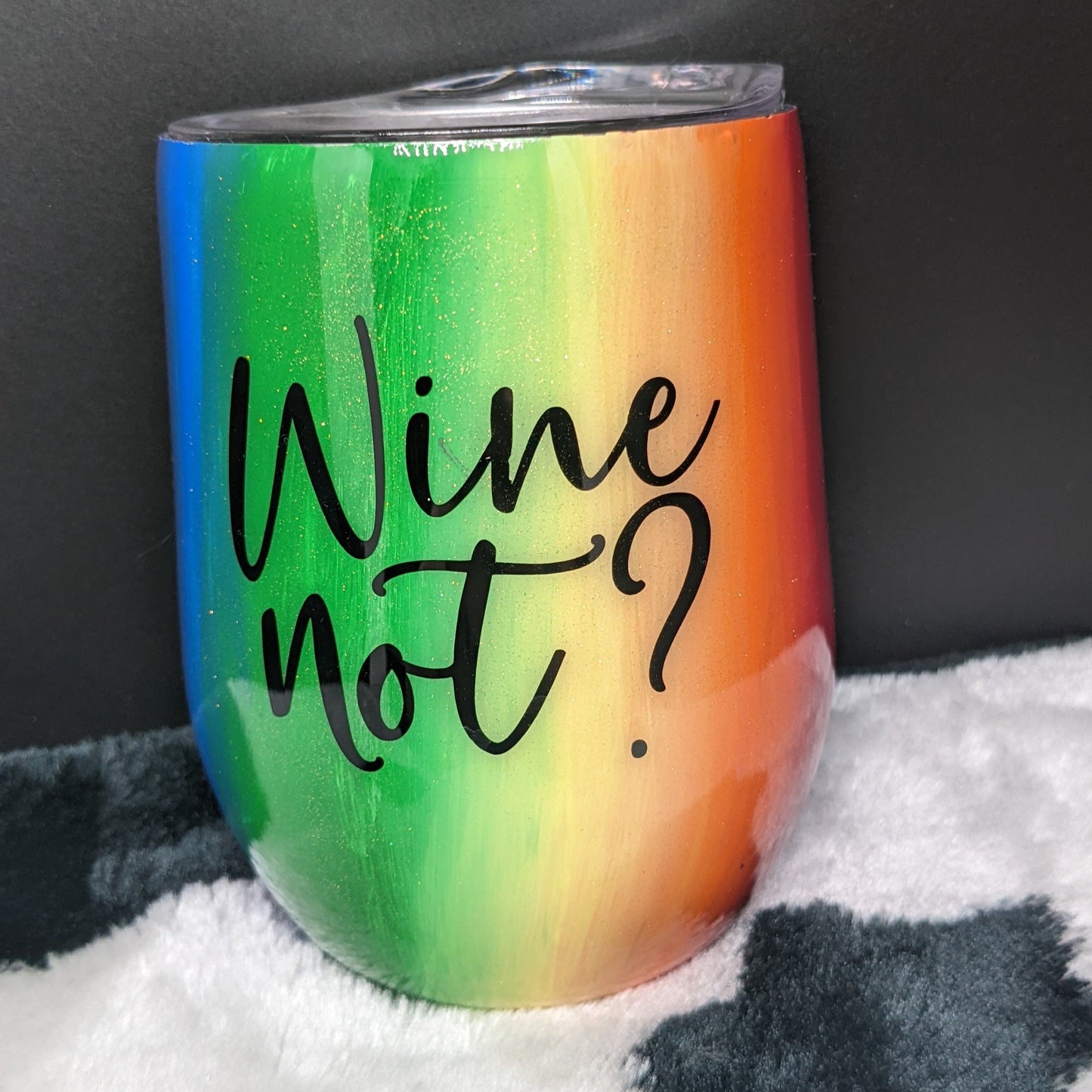 12 oz wine rainbow