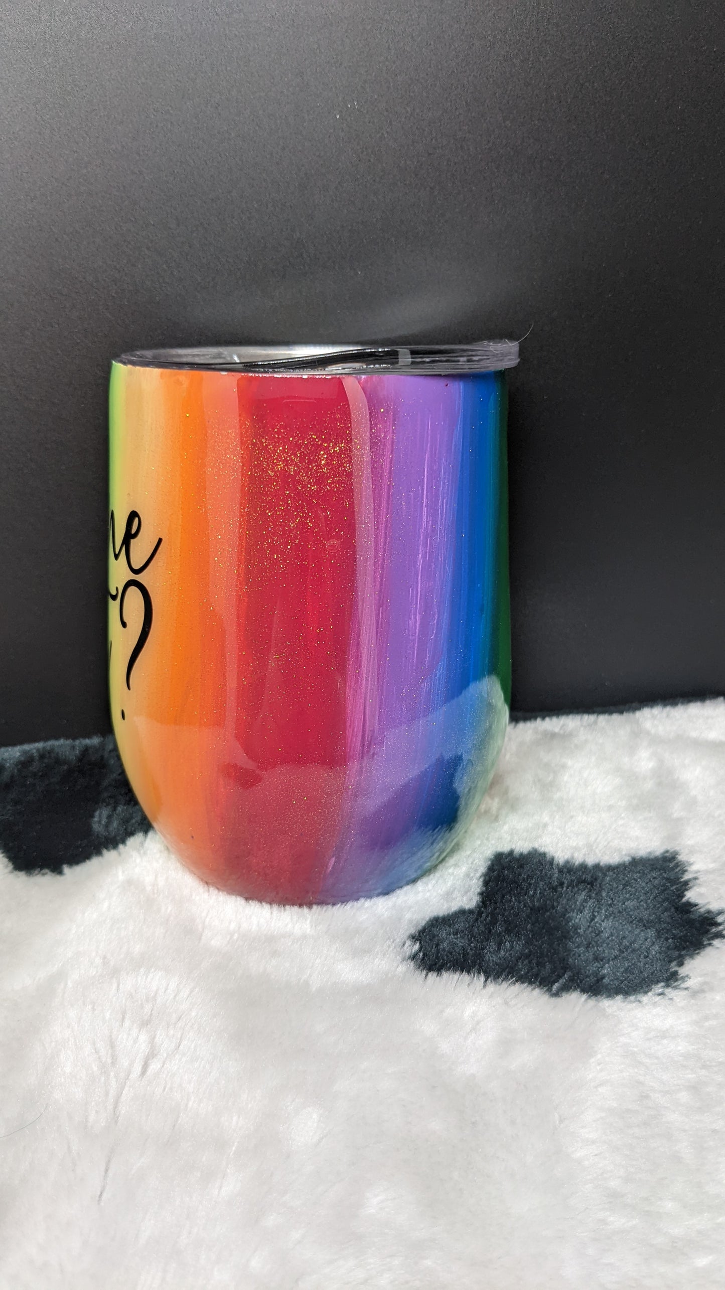 12 oz wine rainbow