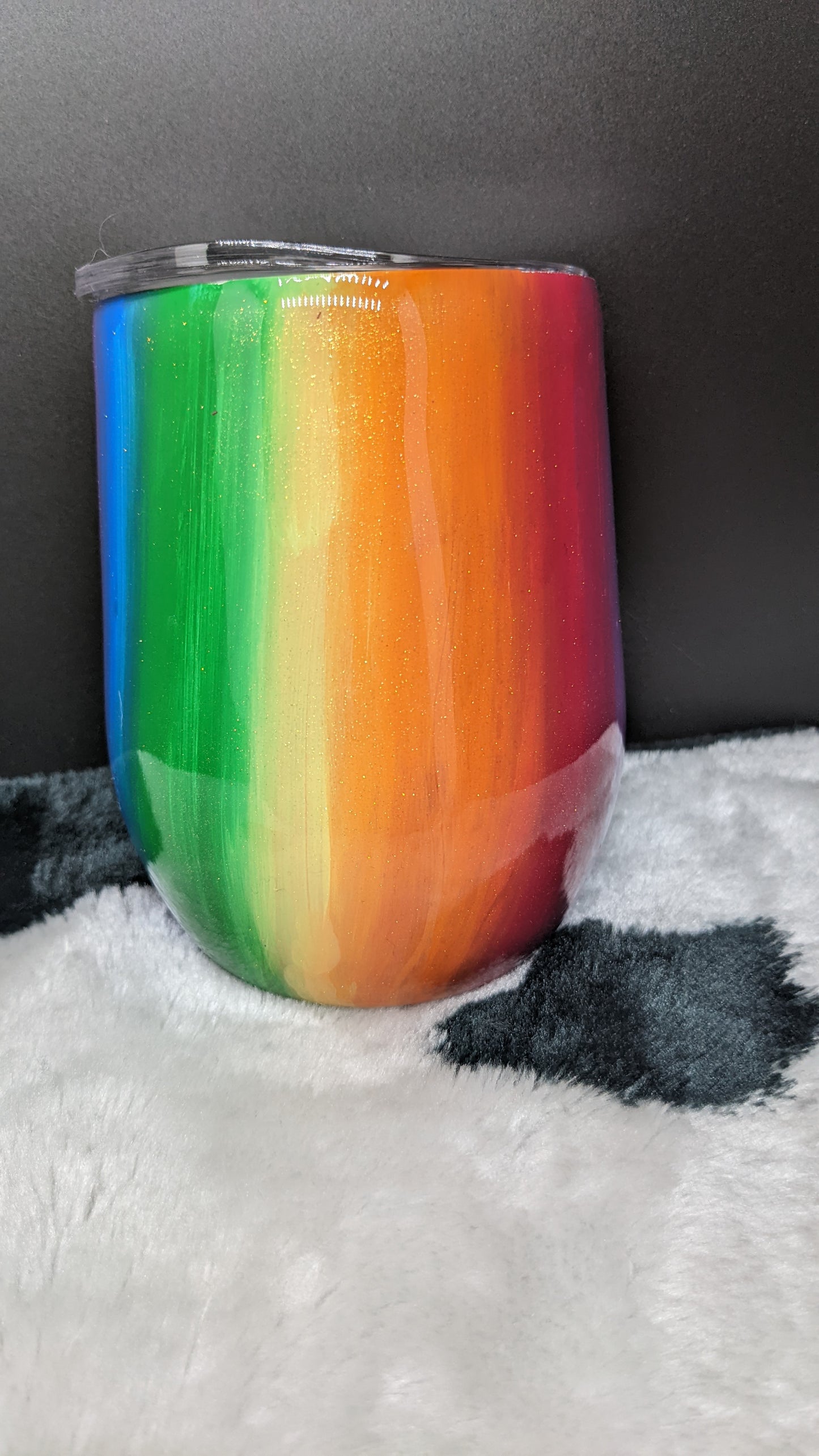 12 oz wine rainbow