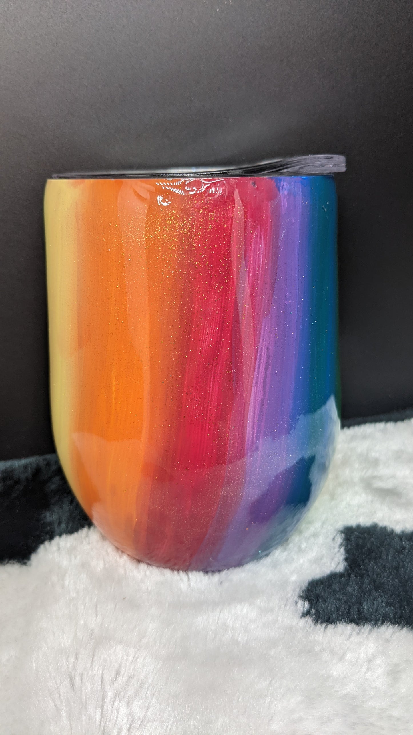 12 oz wine rainbow