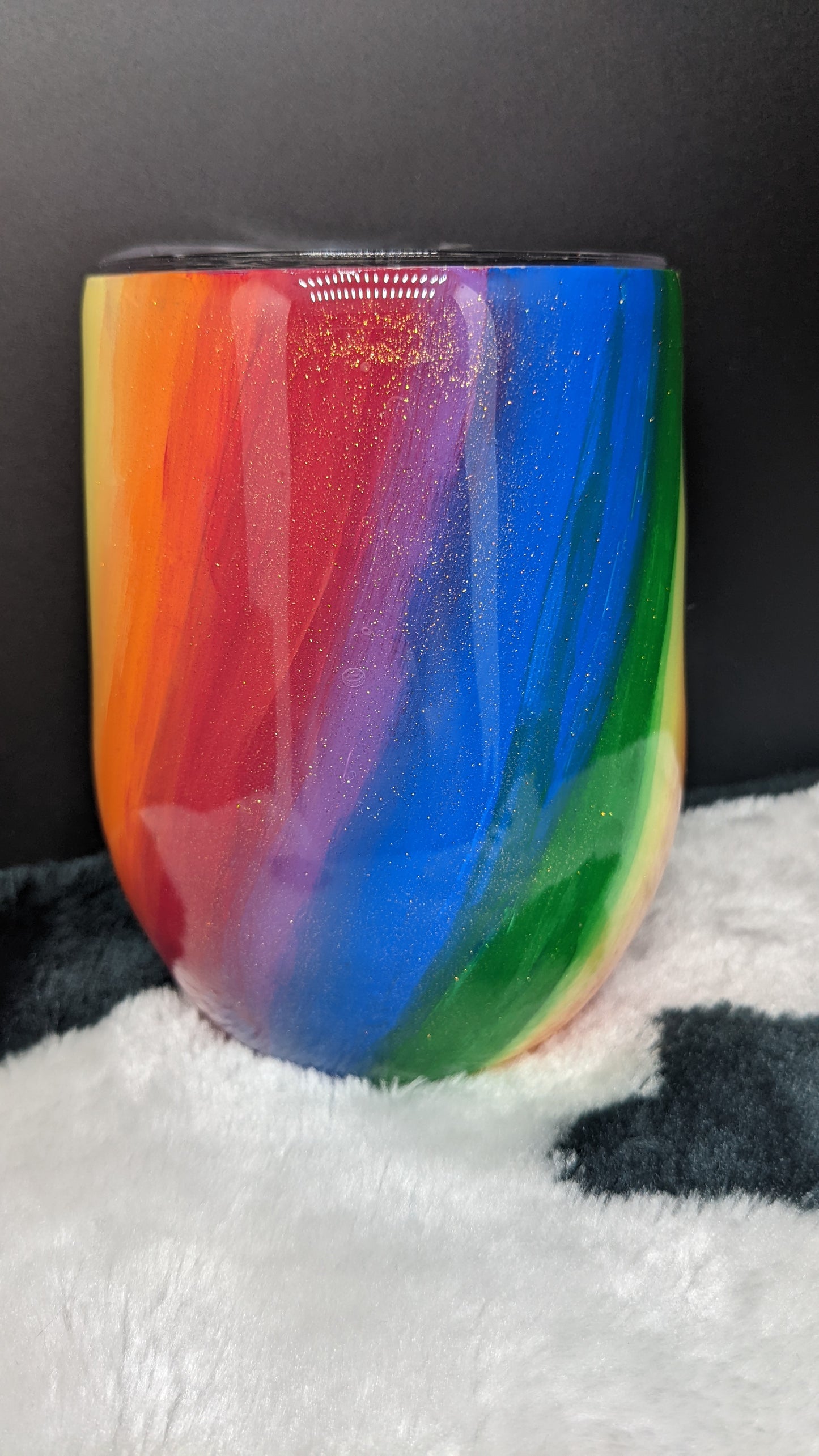 12 oz wine rainbow
