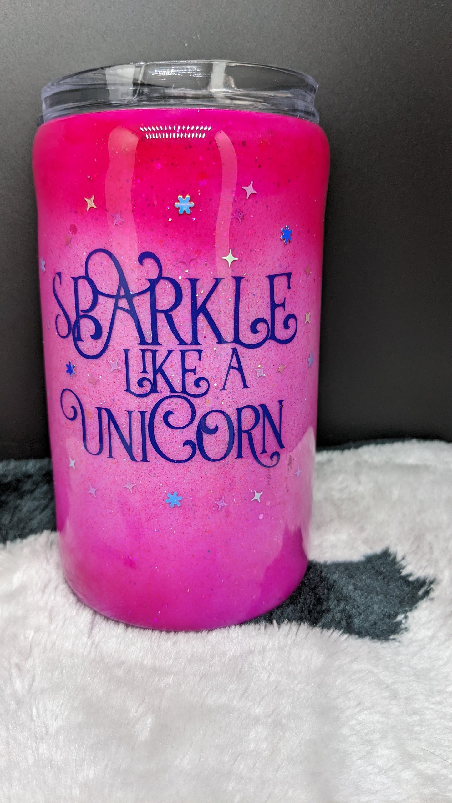 12 oz Kids sparkle like a unicorn