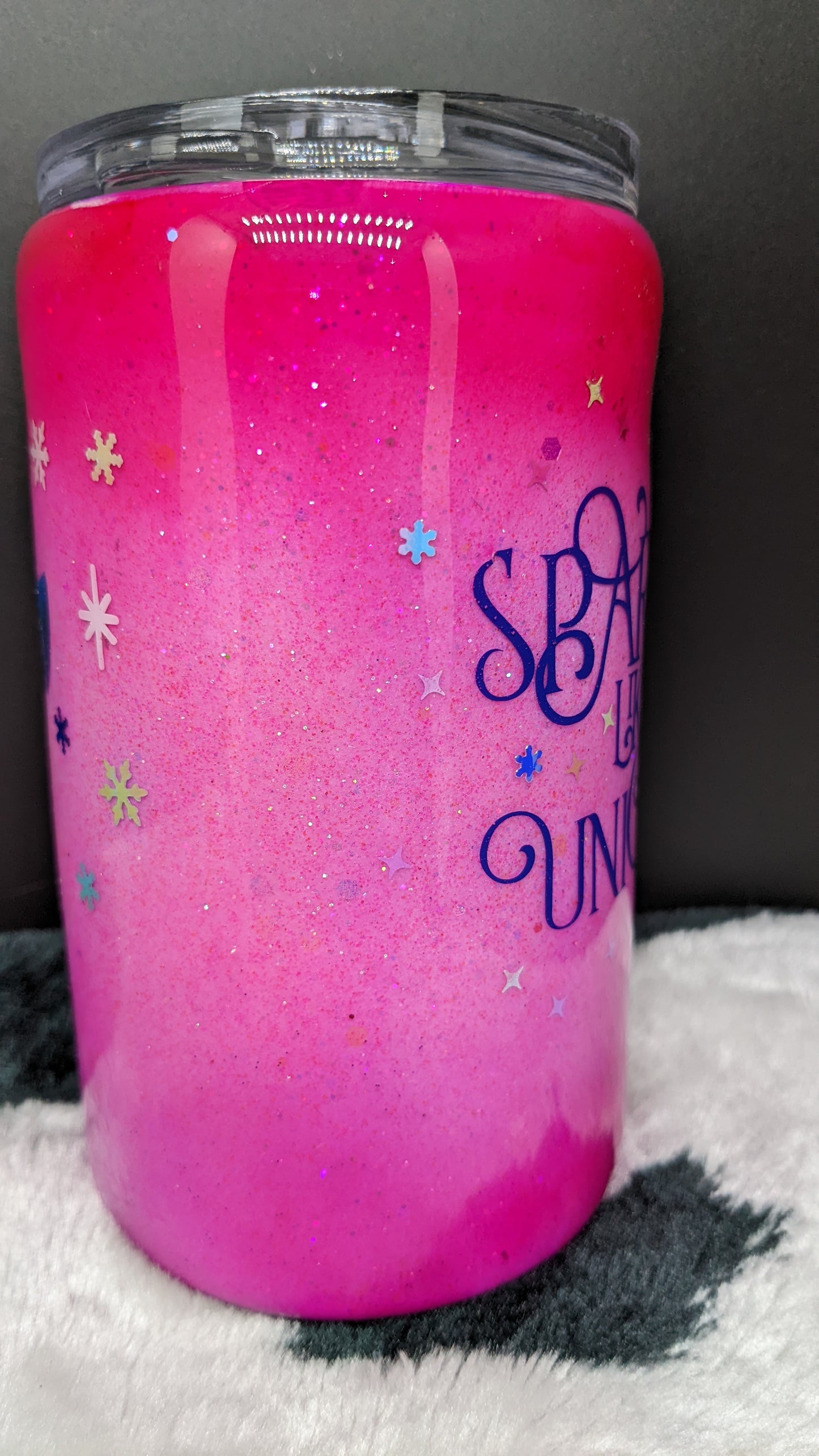 12 oz Kids sparkle like a unicorn