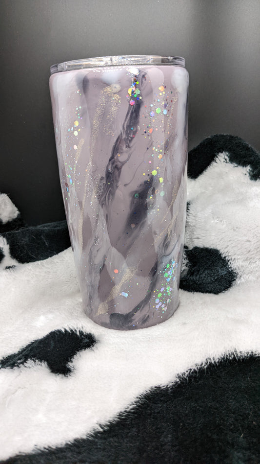 20 oz lavender grey milkyway swirl