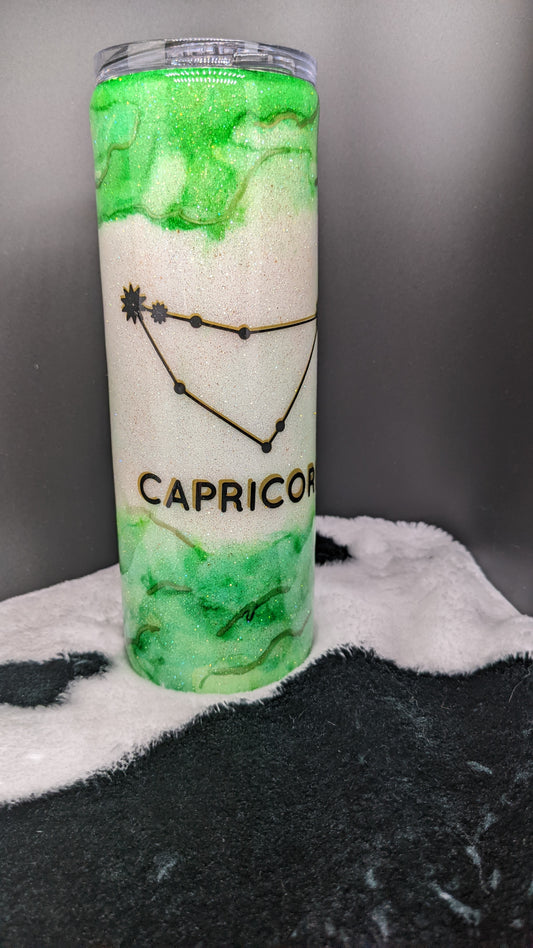 Green and Gold Glitter Epoxy Tumbler 20 Oz, Milkyway Epoxy Resin Mug,  Custom Stainless Steal Cup, St Patricks Day Drinking Cup, Gift of Luck -   Finland